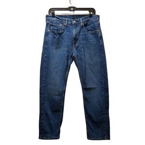 Levis 505 Jeans Men's 32 x 30 Blue Straight Leg Stretch Denim